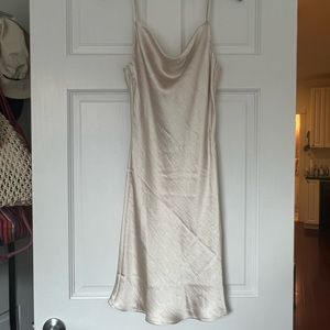 12th Tribe Ventura Cream Mini Dress
